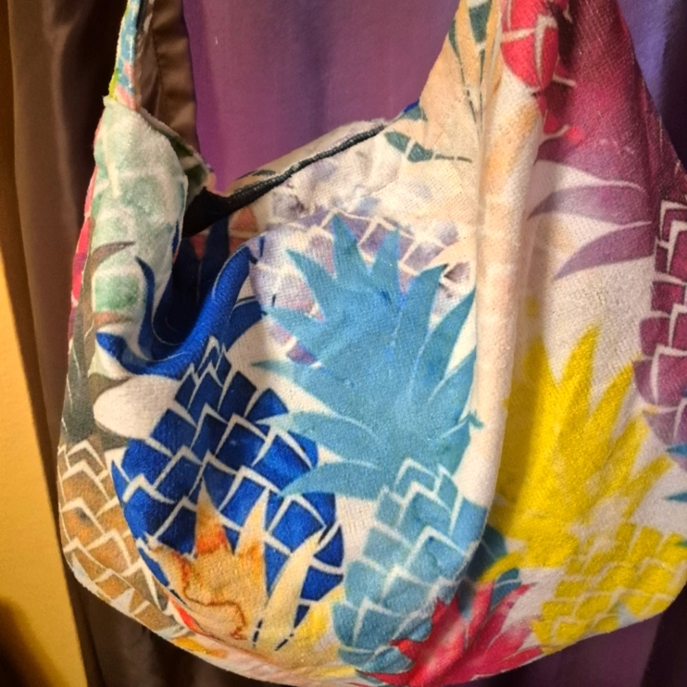 Colorful Beach Tote Towel Combo